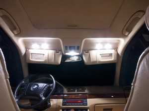 ES#2526268 - E39INTKT4 - LED Vanity Mirror Lighting Kit - See yourself like never before - ZiZa - BMW