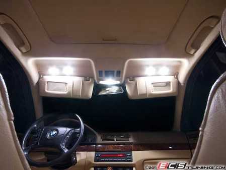 ES#2526268 - E39INTKT4 - LED Vanity Mirror Lighting Kit - See yourself like never before - ZiZa - BMW