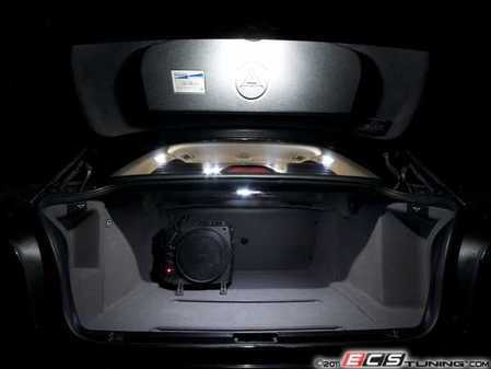 ES#2526264 - e39INTKT3 - LED Trunk Lighting Kit - Sedan - Illuminate the lighting in your trunk or hatch with new LED bulbs from Ziza - ZiZa - BMW