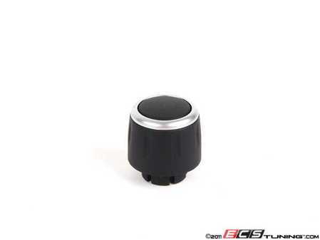 ES#1904326 - 65129231059 - Radio Knob - Priced Each - Black knob with chrome trim - Genuine BMW - BMW
