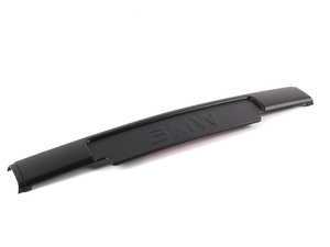 ES#74036 - 51112232451 - License Plate Delete Panel - Embossed with BMW - Genuine BMW - BMW