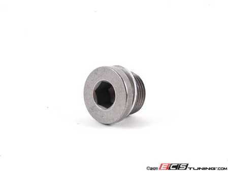 ES#25836 - 11617568552 - Screw Plug - Priced Each - This is the screw plug found in the oil cooler thermostat assembly - Genuine BMW - BMW