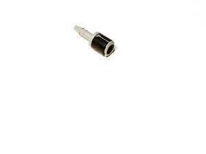 ES#2694 - 1J0955875P - Windshield Washer Hose Coupler - Priced Each - Straight coupler for washer line. (grey/black in color), Fits only newer style washer line systems - Genuine Volkswagen Audi - Volkswagen