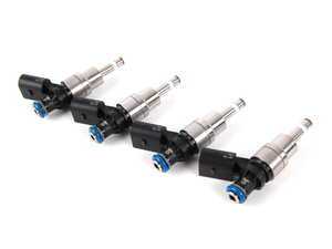 ES#2497386 - 06F998036F - Golf R OEM Fuel Injectors - Set Of Four - Upgraded fuel injectors for FSI engines - Made for VW/Audi by Bosch - Genuine Volkswagen Audi - Audi Volkswagen