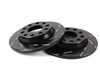 ES#522673 - USR1203 - Rear Slotted Brake Rotors - Pair (255x12) - Reduce the fading, improve your braking - EBC - Audi