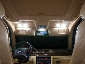 ES#2526358 - e38intkt5 - LED Interior Lighting Kit - Vanity Mirror - See yourself like never before - ZiZa - BMW