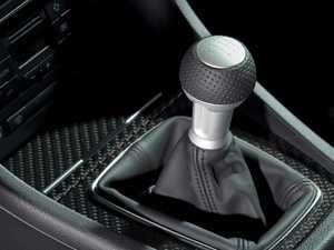 ES#5548 - 8E0863278DRTAV - RS4 Shift Knob - Leather - Sabre (Black) - 6 Speed - Upgrade your interior styling - Genuine Volkswagen Audi - 