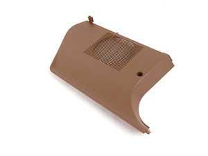 ES#113664 - 51438173560 - Kick Panel - Right - Beige. Plastic interior trim panel located near the passenger foot well - Genuine BMW - BMW