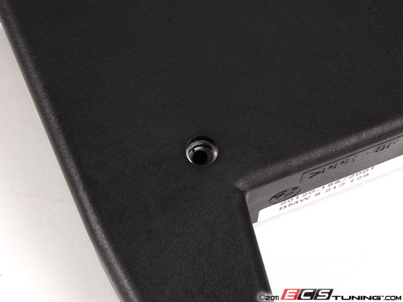 Genuine BMW - 51168212129 - Rear Cup Holder - Black (51-16-8-212-129)