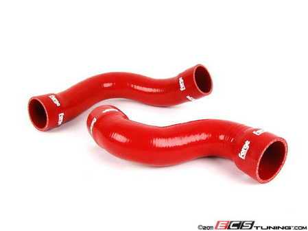 ES#1832527 - FMKT008R - Upper Intercooler Boost Hose Kit - Red - 2-piece kit connects turbo and intake manifold to intercooler - Forge - Audi