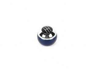 ES#46459 - 25110309695 - MINI Gear Shift Knob 5 Speed Indi Blue  - (NO LONGER AVAILABLE) - Upgrade your shift knob and add some color - Genuine MINI - 