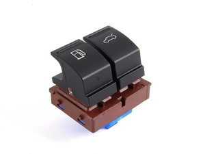 ES#345460 - 3C0959903BREH - Fuel Door and Trunk Release Button Assembly - Black - Restore operation from your driver's door - Genuine Volkswagen Audi - Volkswagen