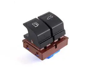 Fuel Door and Trunk Release Button Assembly - Black