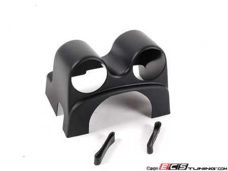 ES#4650 - MK4SCDGP - Dual Steering Column Gauge Pod Overlay - Easy install with great looks, puts two 52mm gauges right in front you. - New South Performance - Volkswagen
