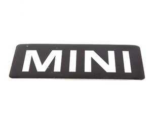 ES#184997 - 71220933608 - "MINI" Valve Cover Label - Attaches to the valve cover in "MINI" lettering. - Genuine MINI - MINI