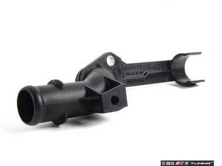 ES#1809776 - 2712001352 - Coolant Pipe - Oil cooler to cylinder head - Includes new o-ring - Genuine Mercedes Benz - Mercedes Benz