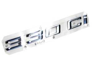 ES#79232 - 51147000499 - 330Ci Coupe Trunk Emblem - Includes adhesive backing for easy installation - Genuine BMW - BMW