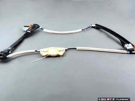 ES#2515370 - 1J4837462F - Power Window Regulator - Front Right - Does not include window motor or metal mounting surface - Meyle - Volkswagen