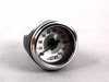 ES#1895419 - 26227 -  200 PSI Single Needle Gauge - Chrome Bezel - Featuring a white illuminated gauge face - Air Lift - Audi BMW Volkswagen