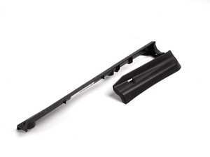 ES#143799 - 52108270024 - Seat Rail Cover - Right - Black Front rail cover rear position - Genuine BMW - BMW