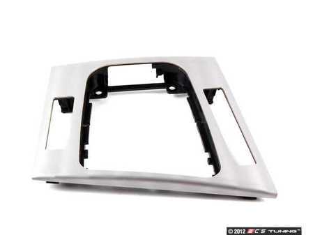 ES#83151 - 51167052062 - Center Console Trim - Aluminum - Complete the look of your interior - Genuine BMW - BMW