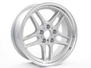 ES#64657 - 36112229635 - 18" M Parallel Spoke Style 37 Wheel - Priced Each - (NO LONGER AVAILABLE) - 18x8 ET20 CB 74.1mm. - Genuine BMW - 
