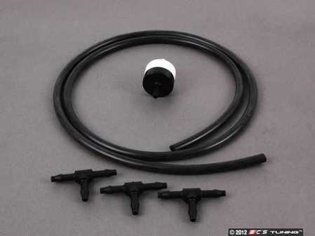 ES#2515457 - 51731257971KT -  Vacuum System Repair Kit - Kit includes vacuum T fittings, vacuum line, and one way check valve - Assembled By ECS - Audi Volkswagen