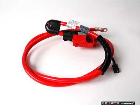 ES#162833 - 61126929324 - Positive Battery Cable - (NO LONGER AVAILABLE) - For vehicles with production date up 09/2006 - Genuine BMW - 