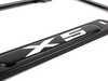 ES#196126 - 82120418627 - License plate frame - Black frame with X5 lettering - Genuine BMW - BMW