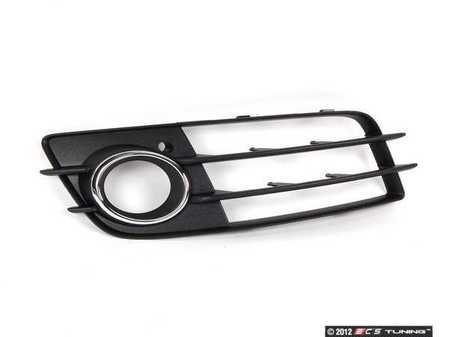 ES#451249 - 8K0807681D01C - Fog Light Grille - Satin Black - Left - Keep your exterior looking clean - Genuine Volkswagen Audi - Audi