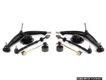 ES#2497498 - 31122227249KT3 - Front Suspension Refresh Kit - Level 2 - (NO LONGER AVAILABLE) - Control arms and bushings, tie rods, and stabilizer end links for a more complete front suspension rebuild - Assembled By ECS - 