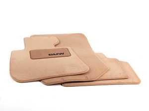 ES#2498815 - 82112293524 - Carpeted Floor Mat Set - Beige - (NO LONGER AVAILABLE) - Keep your carpet looking new - Genuine BMW - 