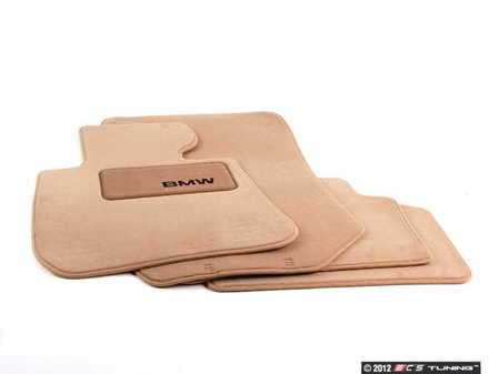 ES#2498815 - 82112293524 - Carpeted Floor Mat Set - Beige - (NO LONGER AVAILABLE) - Keep your carpet looking new - Genuine BMW - 