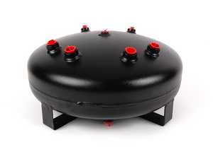 ES#1895404 - 10995 -  4 Gallon Pancake Tank - (NO LONGER AVAILABLE) - Universal 8"x16" tank with four 1/2", two 3/8", one 1/4", & one 1/8" ports - Air Lift - 