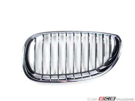 ES#78084 - 51137065701 - Chrome Kidney Grille - Left - (NO LONGER AVAILABLE) - Front bumper mounted grille - Genuine BMW - 