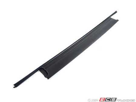 ES#129860 - 51718220945 - Water Channel Trim - Schwarz/Black. Located on the bottom of the trunk space  - Genuine BMW - BMW