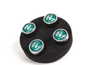 ES#1305127 - 36110439435 - Nitrogen Valve Stem Caps - Set Of 4 - For tires filled with nitrogen - Genuine BMW - MINI