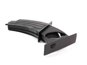ES#117344 - 51457063167 - Left Dashboard Cup Holder Assembly - Grey - Includes faceplate/cover - Genuine BMW - BMW