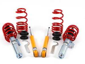 ES#2515461 - 54767 - Passat B7 Street Performance Coilovers - Unrivaled comfort and performance. Average lowering of 1.25"-2.0"F 1.25"-2.5"R - H&R - Volkswagen