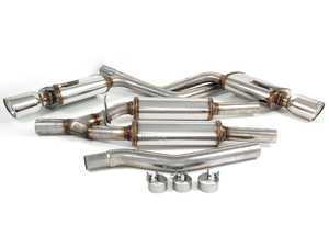 ES#1892705 - 16601 - Cat-Back Exhaust System - 2.25" stainless steel with dual 4" polished stainless tips - Magnaflow - Audi
