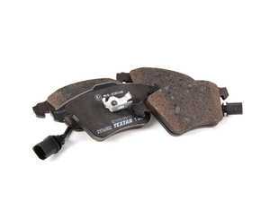 ES#2526557 - 4F0698151D - Front Brake Pad Set - Includes brake pad wear sensor - Textar - Audi