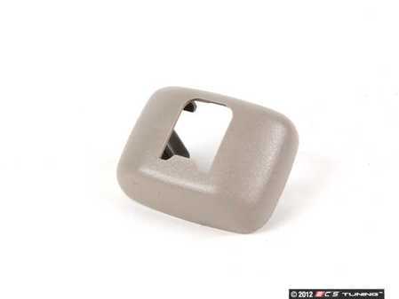 ES#438640 - 8E0857563AJ50 - Bracket Cap - Light Grey - Priced Each - This cap covers the sun visor clip - Genuine Volkswagen Audi - Audi