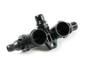 ES#4845457 - 17107559966 - Thermostat Assembly - 82C - The Thermostat Assembly 82C by Rein provides the perfect solution for BMW owners looking to maintain their engines performance and extend its lifespan. - Rein - BMW