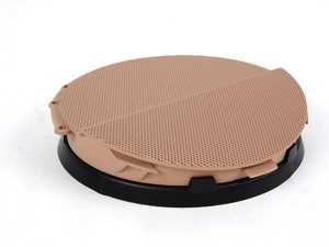 ES#102021 - 51418224048 - Right Front Speaker Cover - Hellbeige/Light Beige. Protects the front door speaker - Genuine BMW - BMW