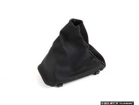 ES#1876941 - 25162153763 - BMW Performance Shift Boot - Alcantara - (NO LONGER AVAILABLE) - Featuring silver stitched seams - Genuine BMW M Performance - 