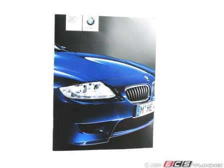 ES#12795 - 01410012046 - 2006 Z4 Owner's Manual - Full of useful information and specifications - Genuine BMW - BMW