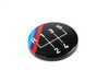 ES#46652 - 25111220954 - 5 Speed Shift Emblem - Improve the look of your interior, replace your shift knob emblem - Genuine BMW - BMW