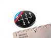 ES#46652 - 25111220954 - 5 Speed Shift Emblem - Improve the look of your interior, replace your shift knob emblem - Genuine BMW - BMW