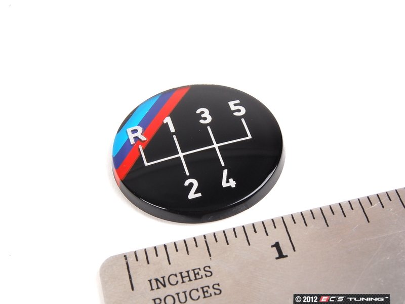 Genuine BMW - 25111220954 - 5 Speed Shift Emblem (25-11-1-220-954)