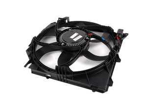 ES#39103 - 17427519704 - Radiator Cooling Fan Assembly - Comes complete with electric fan and shroud - Genuine BMW - BMW